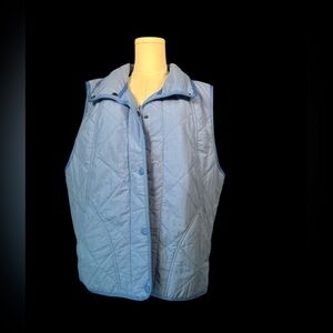 Te Verde‎ Sky Blue Quilted Outerwear